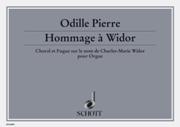 Hommage A Widor : Choral and Fugue On The Name of Charles-Marie Widor For Organ.