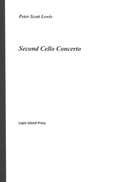 Second Cello Concerto (2011).