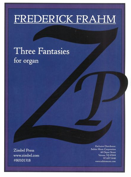 Three Fantasies : For Organ.