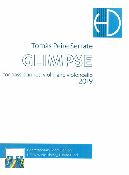 Glimpse : For Bass Clarinet, Violin and Violoncello (2019).