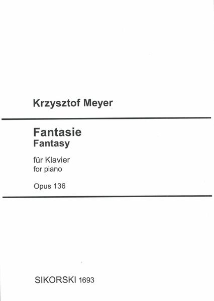 Fantasie, Op. 136 : For Piano (2020).