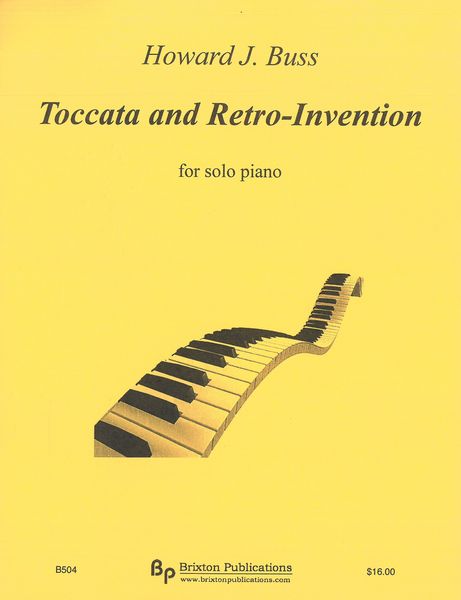 Toccata and Retro-Invention : For Solo Piano.