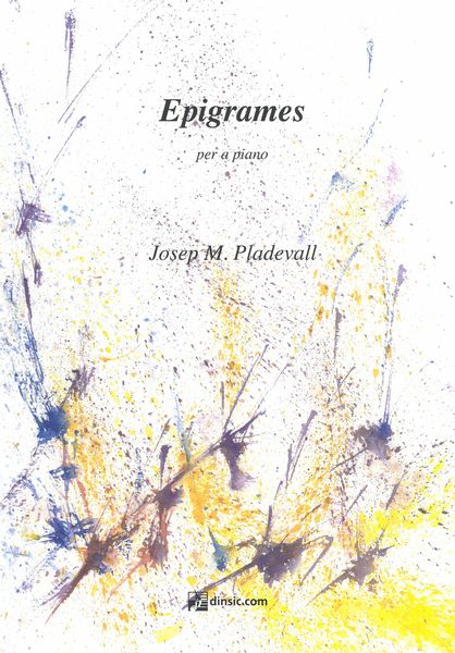 Epigrames : Per A Piano.