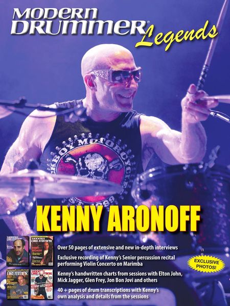 Modern Drummer Legends : Kenny Aronoff.