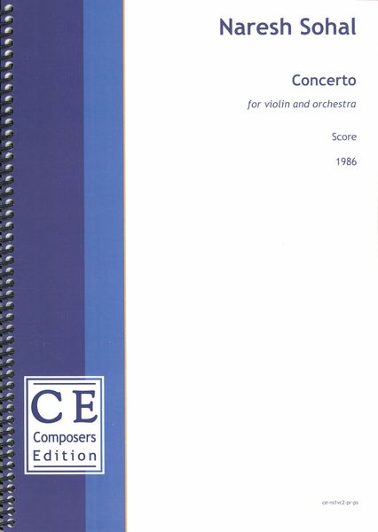 Concerto : For Violin and Orchestra (1985).