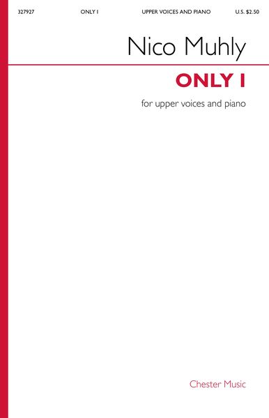 Only I : For Upper Voices and Piano (2019).