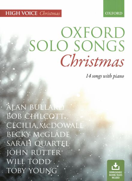 Oxford Solo Songs : Christmas - High Voice.