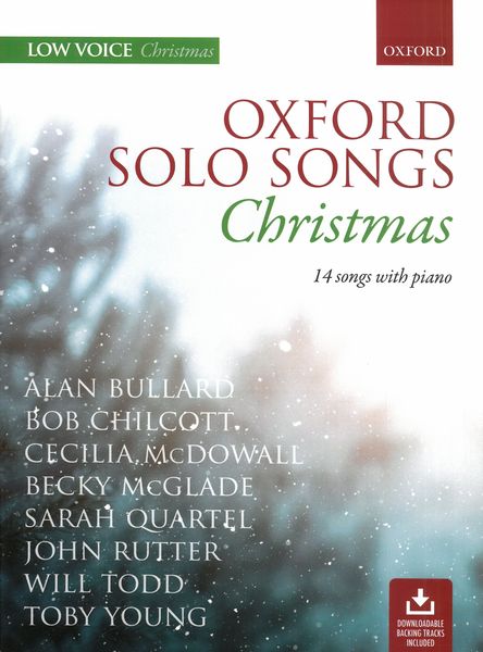 Oxford Solo Songs : Christmas - Low Voice.