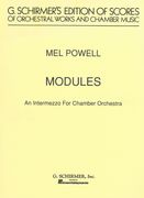 Modules : An Intermezzo For Chamber Orchestra.