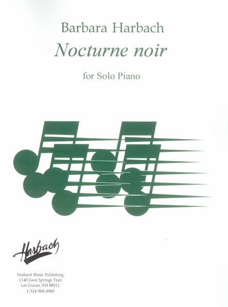 Nocturne Noir : For Solo Piano.