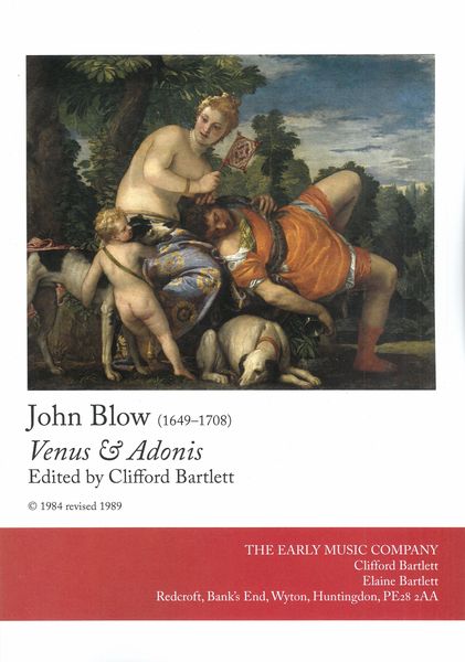Venus & Adonis / edited by Clifford Bartlett.