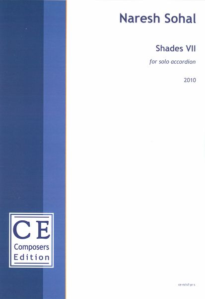 Shades VII : For Solo Accordion (2010).