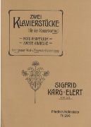 Zwei Klavierstuecke, Op. 22.