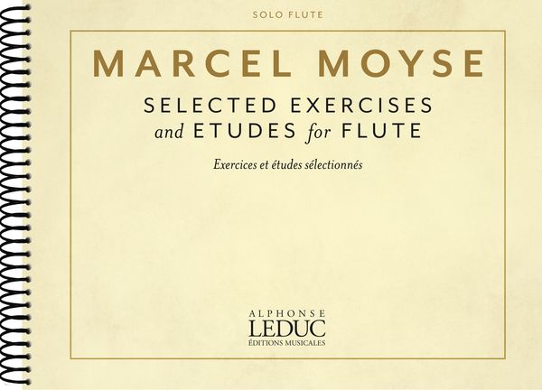 Selected Exercises and Etudes : For Flute / compiled by Sonora Slocum.