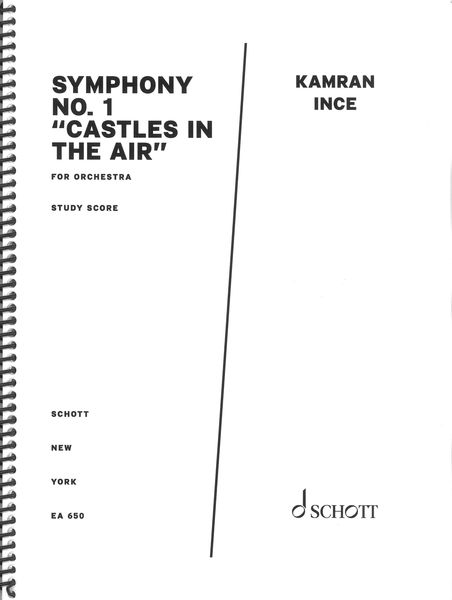 Symphony No. 1 : For Orchestra (1989).