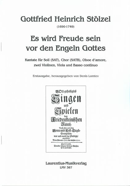 Es Wird Freude Sein Vor Den Engeln Gottes / edited by Denis Lomtev.