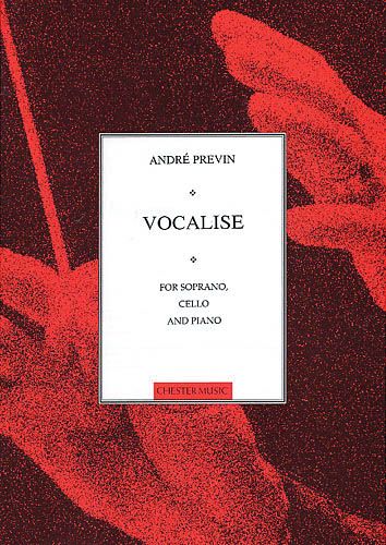 Vocalise : For Soprano, Cello, and Piano.