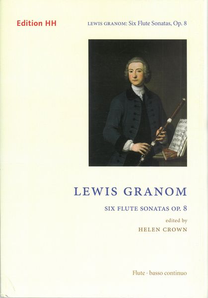 Six Flute Sonatas, Op. 8 : For Flute and Basso Continuo / edited by Helen Crown.