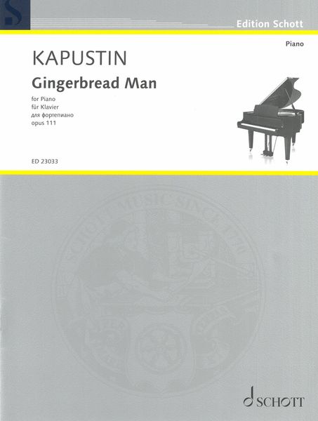 Gingerbread Man, Op. 111 : For Piano (2003).