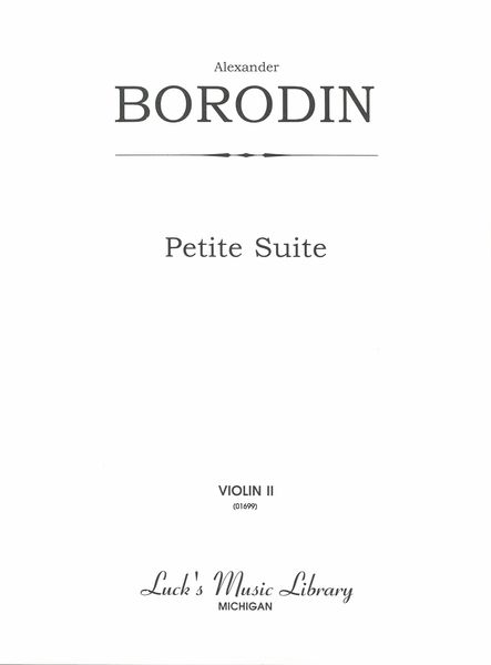 Petit Suite : For Orchestra / arranged by Alexander Glazunov.