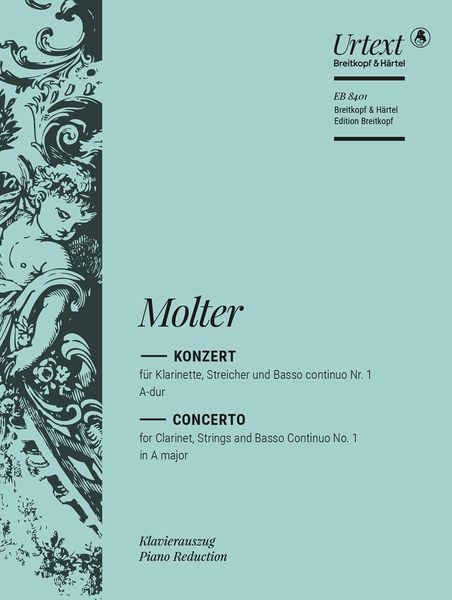 Konzert Nr. 1 : Für Klarinette, Streicher und Basso Continuo A Dur.