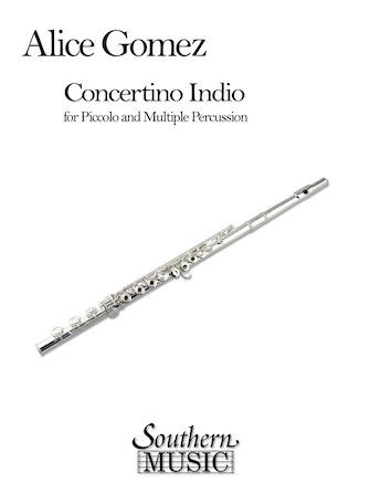 Concertino Indio : For Piccolo and Multiple Percussion.