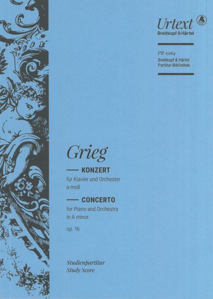 Konzert A-Moll, Op. 16 : Für Klavier und Orchester / edited by Ernst-Günter Heinemann.