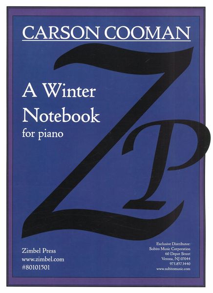 Winter Notebook : For Piano (2017-22).