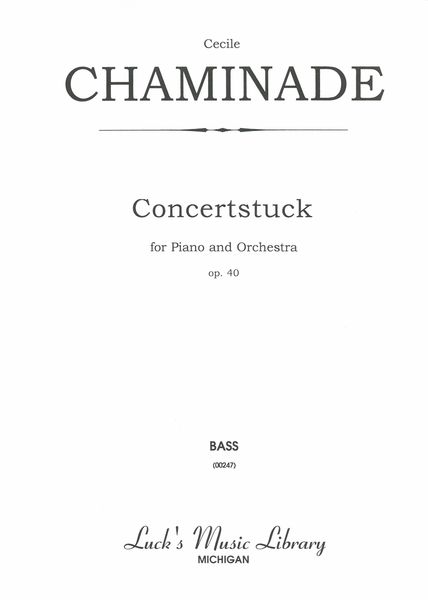 Concertstück, Op. 40 : For Piano and Orchestra.