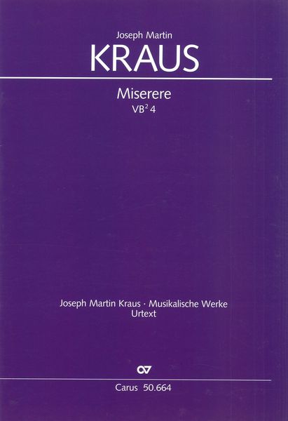 Miserere, Vb2 4 / edited by Wolfram Ensslin.