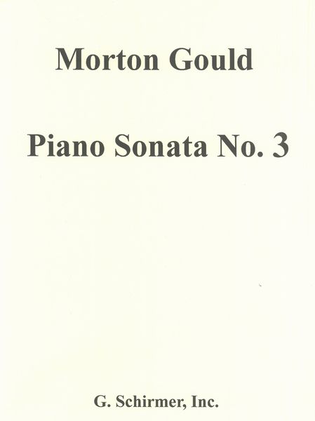 Piano Sonata No. 3.