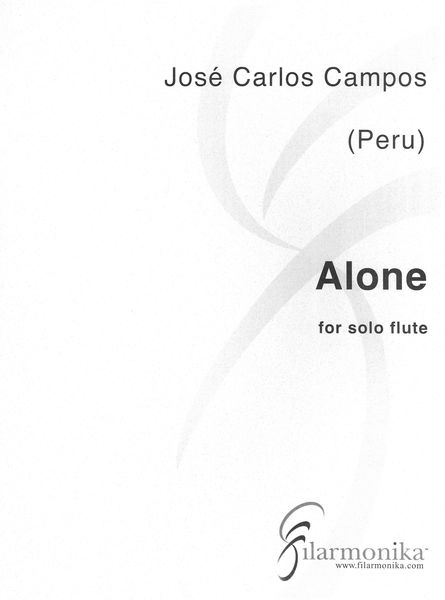 Alone : For Solo Flute (1982).