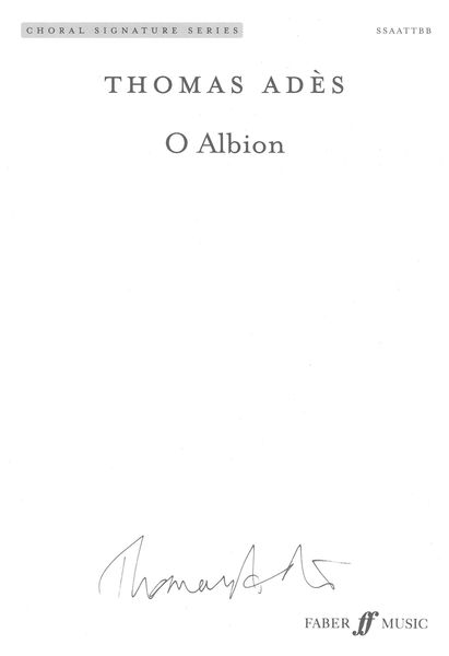 O Albion : For SSAATTBB Choir / arranged by Jim Clements.