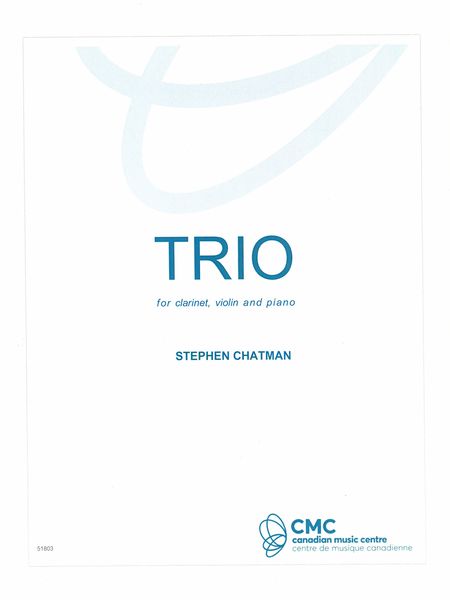 Trio : For Clarinet, Violin and Piano (2001).