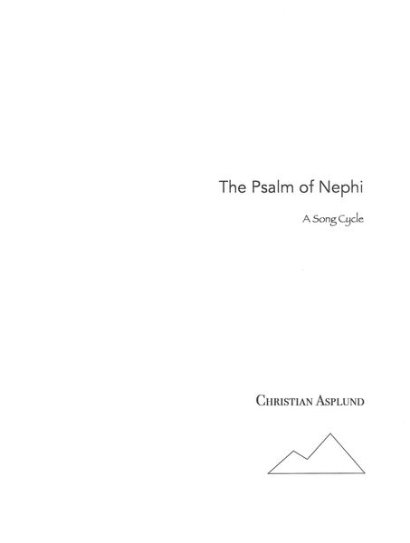 Psalm of Nephi : A Song Cycle (2020).