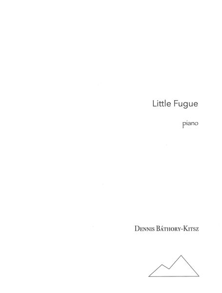 Little Fugue : For Piano.