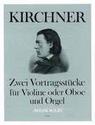 Zwei Vortragsstuecke, Op. 91 : Für Violine Oder Oboe und Orgel / Hrsg. Von Harry Joelson.