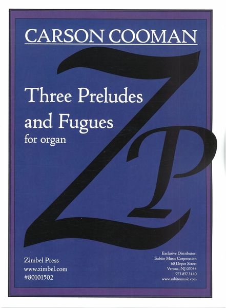 Three Preludes and Fugues : For Organ (2022).