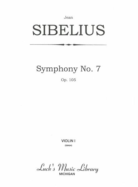 Symphony No. 7. Op. 105 : For Orchestra.