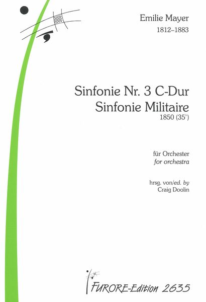Sinfonie Nr. 3 C-Dur : Sinfonie Militaire (1850) / edited by Craig Doolin.