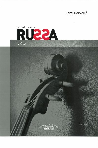 Sonatina Alla Russa : For Viola.