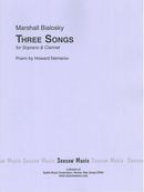 Three Songs : For Soprano and Clarinet.