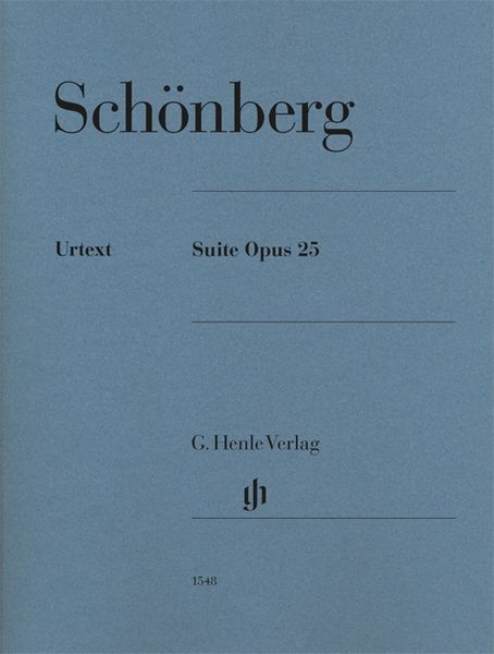 Suite, Op. 25 : For Piano / edited by Marte Auer.