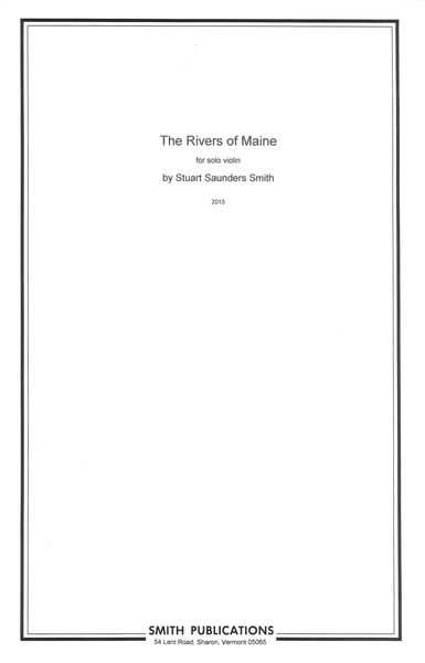 Rivers of Maine : For Solo Violin (2015).
