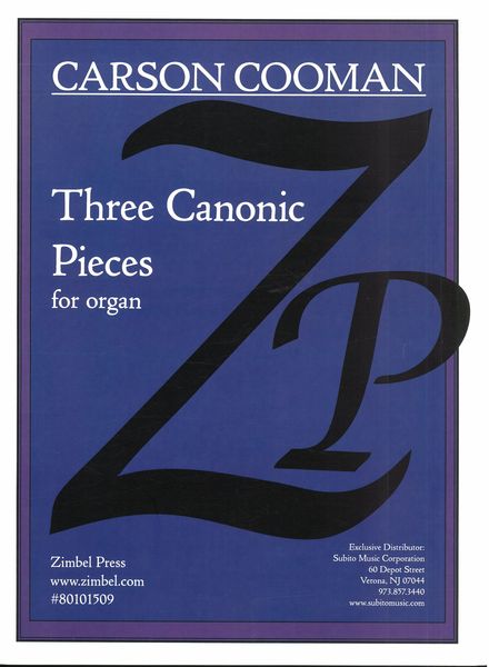 Three Canonic Pieces : For Organ (2022).