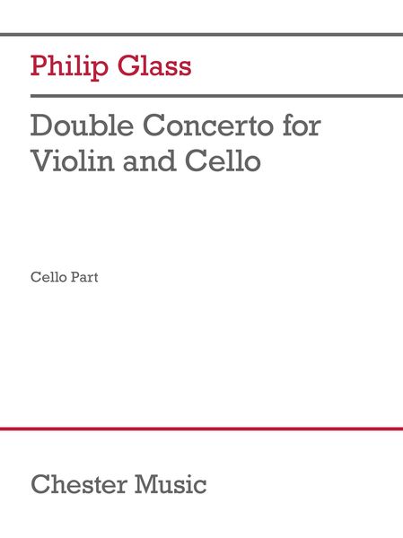 Double Concerto : For Violin, Cello and Orchestra.
