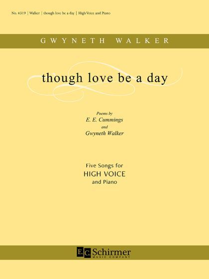 Maggie and Millie and Molly and May, From 'Though Love Be A Day' : For High Voice and Piano [Downloa