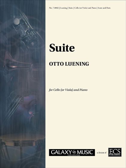 Suite : For Cello (Or Viola) and Piano.