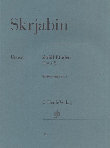 Zwölf Etüden, Op. 8 : For Piano / edited by Valentina Rubcova.