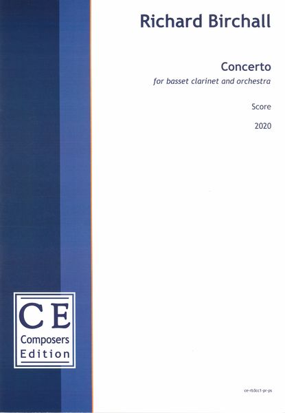 Concerto : For Basset Clarinet and Orchestra (2020).